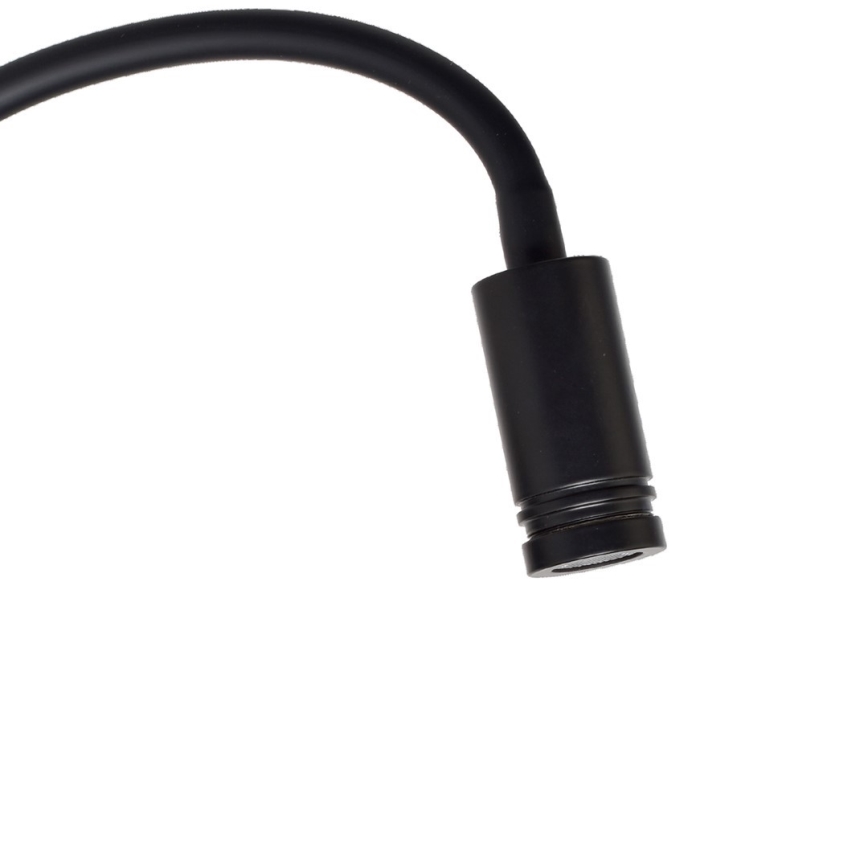 LED Flexible wall petit lampe BASE 1xLED/8W+1xLED/2W/230V noir/argent