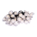 LED Guirlande de Noël extérieure 40xLED/15m IP44 blanc chaud