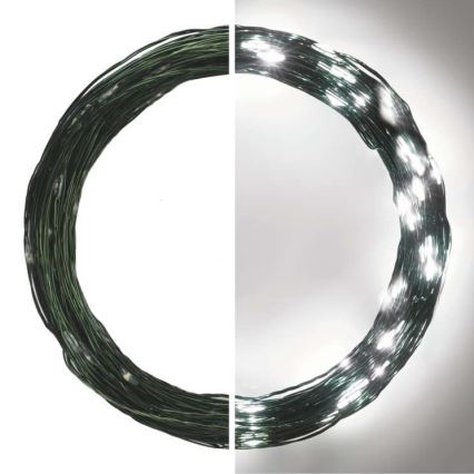 LED guirlande extérieure 150xLED/20m IP44 blanc froid