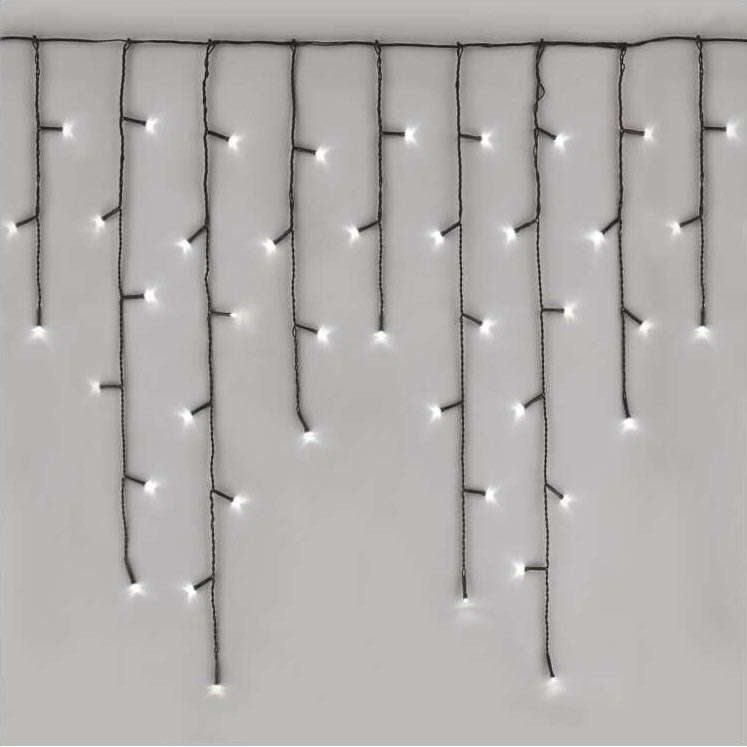LED Guirlande lumineuse de Noël d'extérieur 600xLED/8 modes 15m IP44 blanc froid