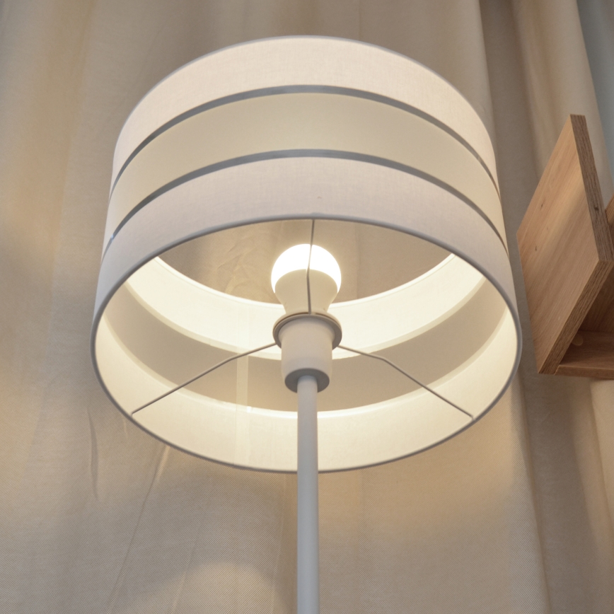 LED Lampadaire HELEN 1xE27/15W/230V blanche