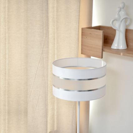 LED Lampadaire HELEN 1xE27/15W/230V blanche