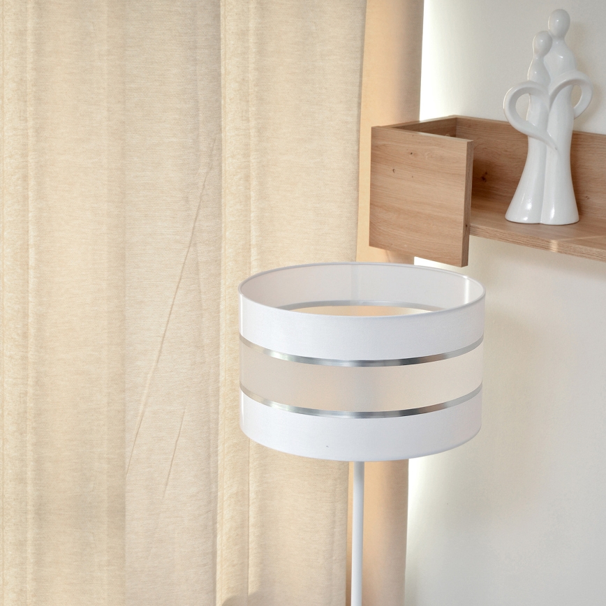 LED Lampadaire HELEN 1xE27/15W/230V blanche