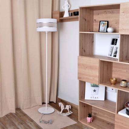LED Lampadaire HELEN 1xE27/15W/230V blanche