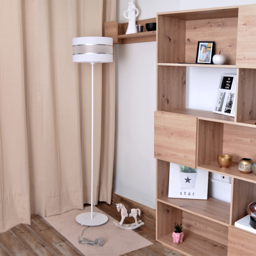LED Lampadaire HELEN 1xE27/15W/230V blanche