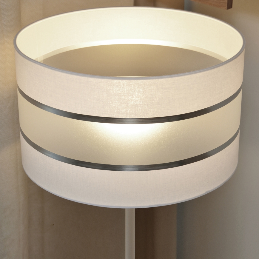LED Lampadaire HELEN 1xE27/15W/230V blanche