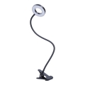 LED Lampe de bureau dimmable à pince LED/8W/230V 3000/4000/5000K noire