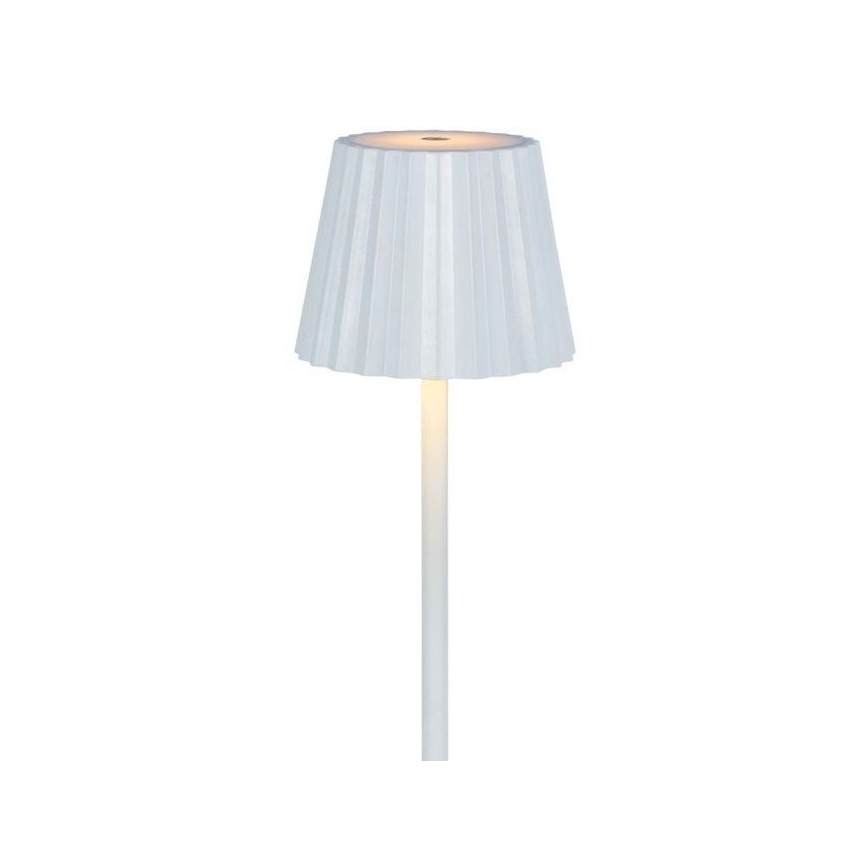 LED Lampe de table tactile rechargeable et à intensité variable LED/4W/5V 3000-6000K 1800 mAh blanc