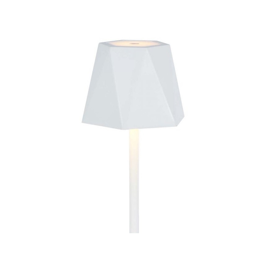 LED Lampe de table tactile rechargeable et à intensité variable LED/4W/5V 3000-6000K 1800 mAh blanc