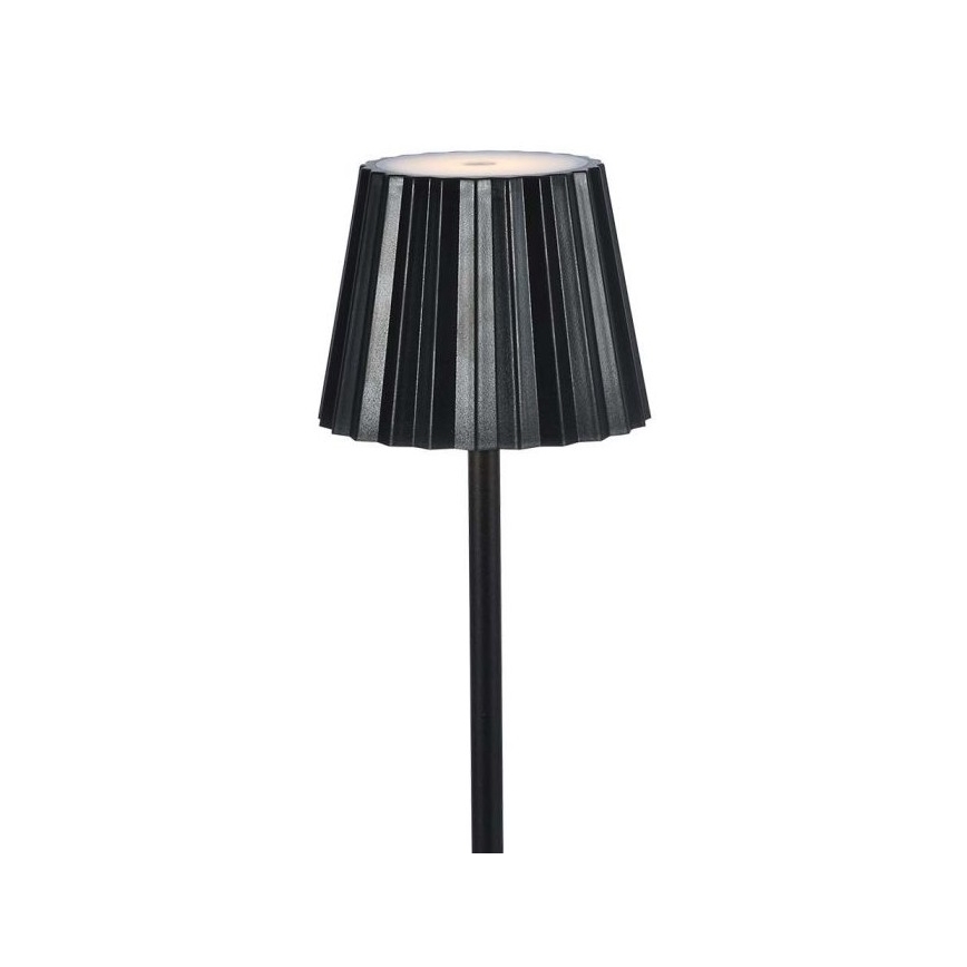 LED Lampe de table tactile rechargeable et à intensité variable LED/4W/5V 3000-6000K 1800 mAh noir