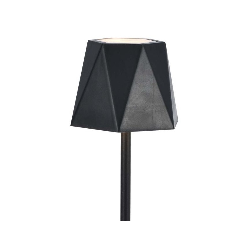 LED Lampe de table tactile rechargeable et à intensité variable LED/4W/5V 3000-6000K 1800 mAh noir