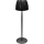 LED Lampe de table tactile rechargeable et à intensité variable LED/2,7W/5V 3000/4000/6000K 1800 mAh noir