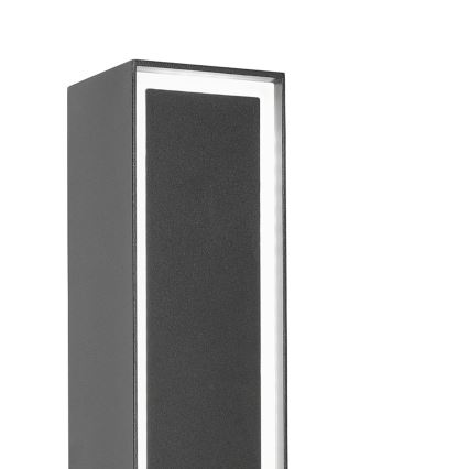 LED Lampe d'extérieur MODO LED/8W/230V 4000K IP44 50 cm noire