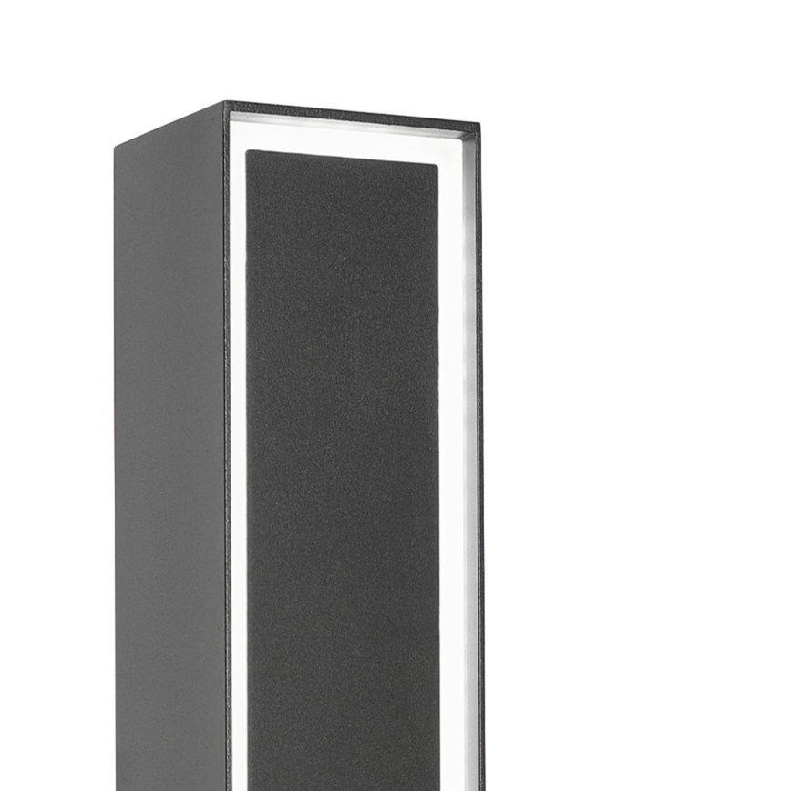 LED Lampe d'extérieur MODO LED/8W/230V 4000K IP44 50 cm noire