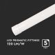 LED Lampe fluorescente LED/50W/230V 4000K 150 cm blanc
