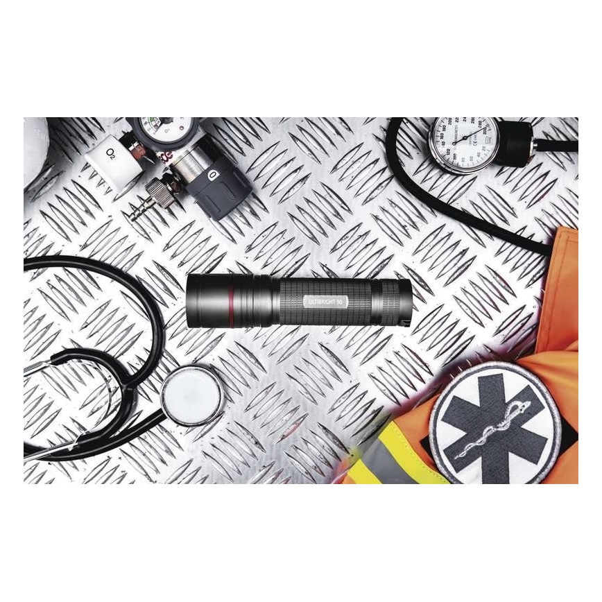 LED Lampe torche rechargeable LED/USB/3,7V IP65 1200lm