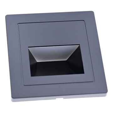 LED Luminaire d'escalier LED/3W/230V 3000K noir