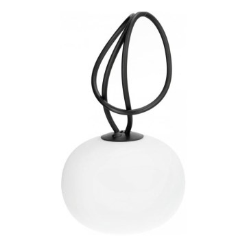 LED Luminaire d'extérieur rechargeable et à intensité réglable VENEZIA LED/1,5W/5V 2500K IP54 2600 mAh noir