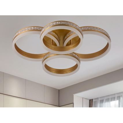 LED Plafonnier affleurant dimmable LED/150W/230V 3000-6500K + télécommande