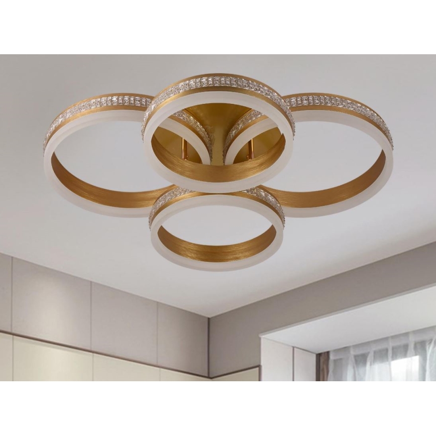 LED Plafonnier affleurant dimmable LED/150W/230V 3000-6500K + télécommande