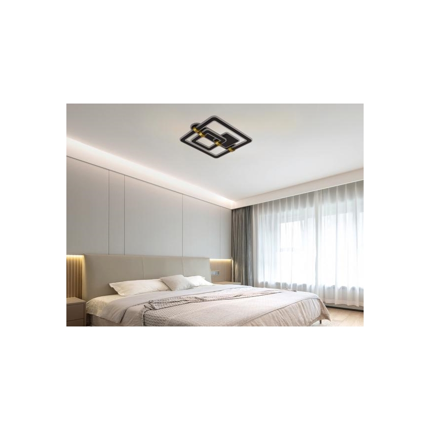 LED Plafonnier dimmable LED/140W/230V 3000-6500K + télécommande