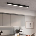 LED Plafonnier/suspension sur câble LED/44W/230V 4000K 120 cm noir
