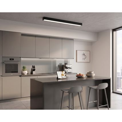 LED Plafonnier/suspension sur câble LED/44W/230V 4000K 120 cm noir