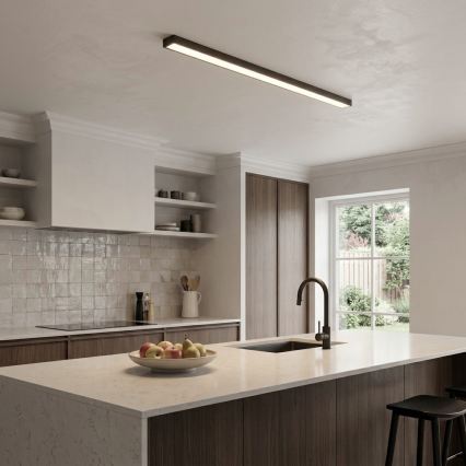 LED Plafonnier/suspension sur câble LED/44W/230V 4000K 120 cm noir