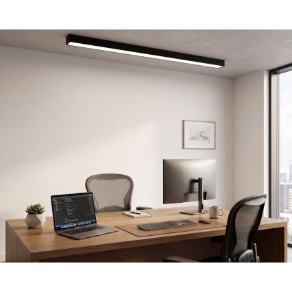 LED Plafonnier/suspension sur câble LED/44W/230V 4000K 120 cm noir