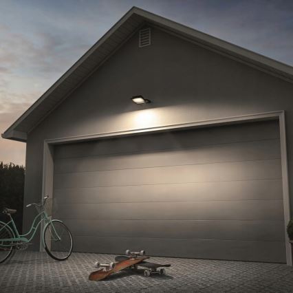 Projecteur LED d'extérieur avec détecteur de mouvement et capteur crépusculaire LED/100W/230V 4500K IP65 noir