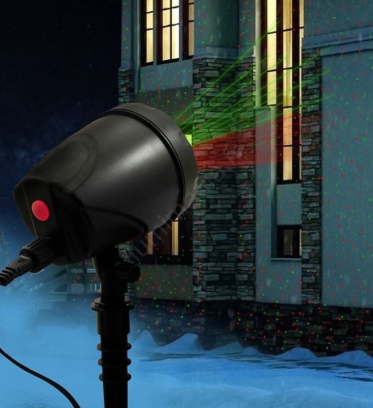 LED Projecteur laser extérieur LED/5W/230V IP44 Lumimania