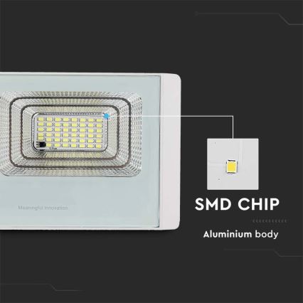LED Projecteur solaire d'extérieur LED/20W/3,2V IP65 6400K + télécommande