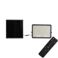 LED Projecteur solaire d'extérieur LED/30W/3,2V 6400K noir IP65 + télécommande