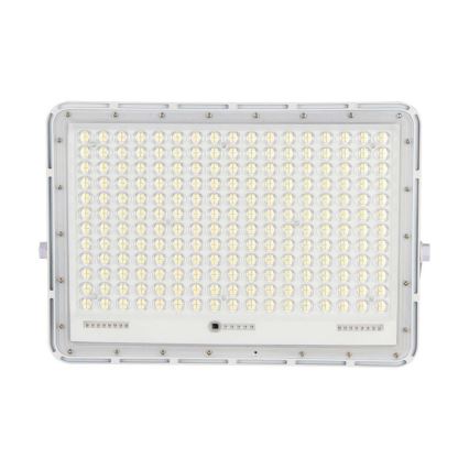 LED Projecteur solaire extérieur LED/30W/3,2V 4000K blanc IP65 + télécommande