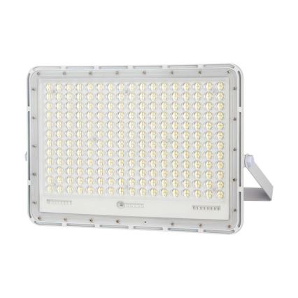 LED Projecteur solaire extérieur LED/30W/3,2V 4000K blanc IP65 + télécommande