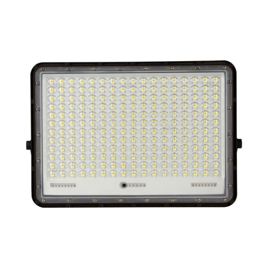 LED Projecteur solaire extérieur LED/30W/3,2V 4000K noir IP65 + télécommande
