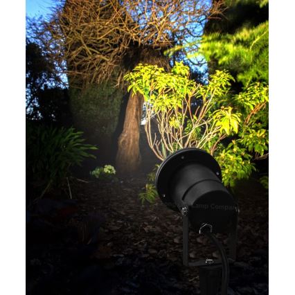 LED RGBW Lampe extérieure dimmable BLAKE 1xGU10/6W/230V IP65 + télécommande