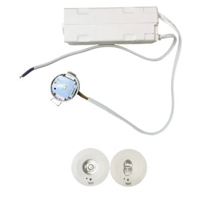 LED Secours spot encastrable LED/1,2W/230V 6000K