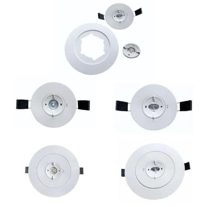 LED Secours spot encastrable LED/2W/230V 6000K