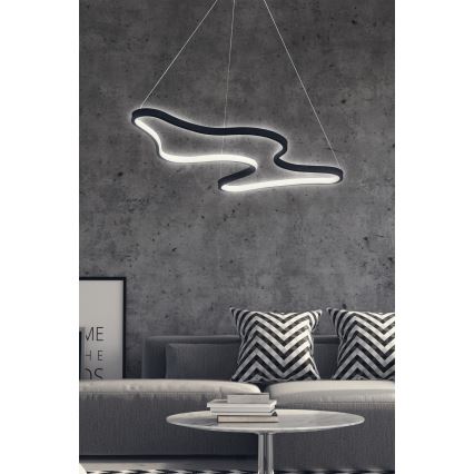 LED Suspension ARTISAN LED/36W/230V 6500K noir