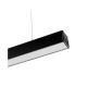 LED Suspension filaire LED/40W/230V 120cm noir