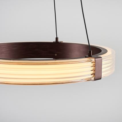 LED Suspension JESI LED/2W/230V 3000K marron