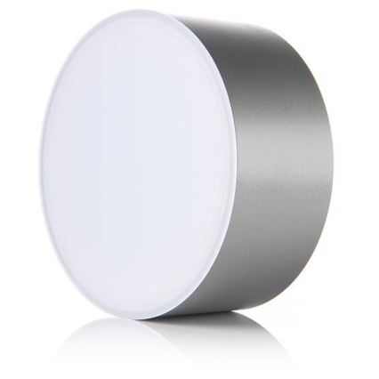 LED2 - Plafonnier LED BUTTON LED/17W/230V argent