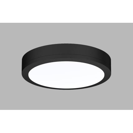 LED2 - Plafonnier LED extérieur avec détecteur KERY LED/18W/230V IP65 noir