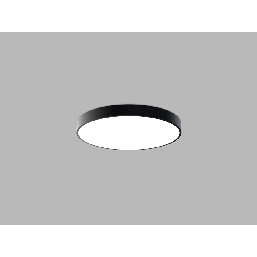 LED2 - Plafonnier LED MONO SLIM LED/60W/230V 3000K/4000K diam. 60 cm noir