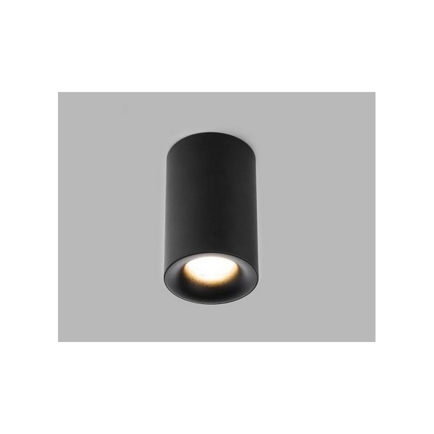 LED2 - Plafonnier LED TUBUS LED/9W/230V noir