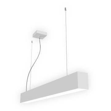 LED2 - Suspension LED sur câble LINO LED/24W/230V 3000K/3500K/4000K 90 cm noire