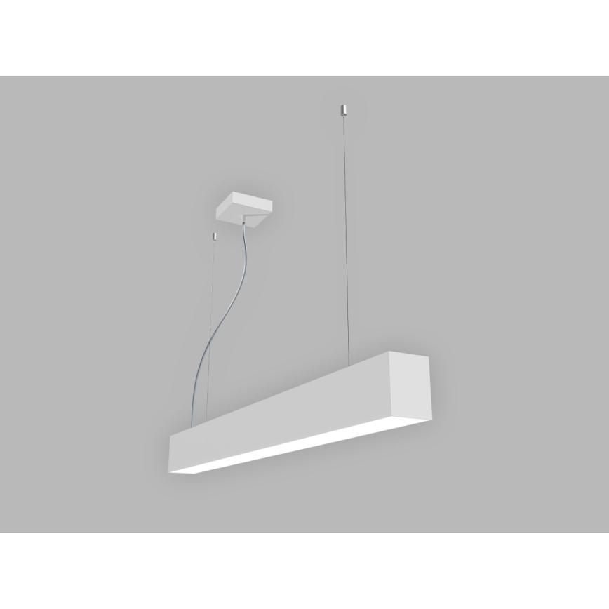 LED2 - Suspension LED sur câble LINO LED/24W/230V 3000K/3500K/4000K 90 cm noire