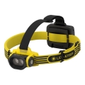Ledlenser EXH6R - Lampe frontale rechargeable à LED à intensité réglable/1900 mAh IP68 250 lm 15 h jaune