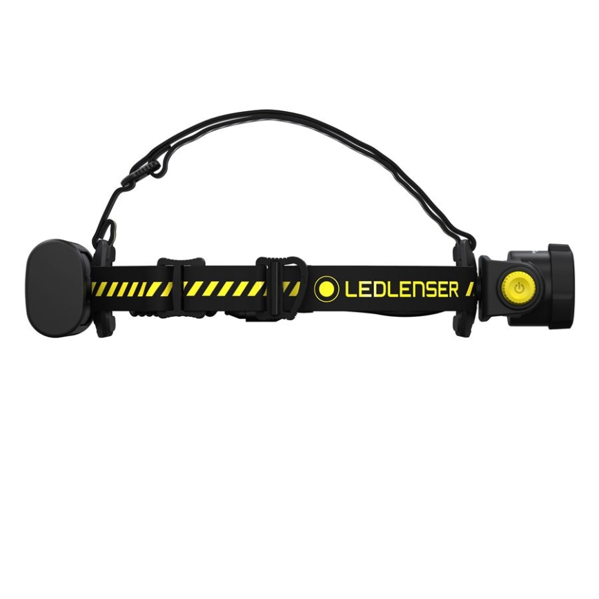 Ledlenser H15R WORK - lampe frontale LED rechargeable à intensité variable, 4800 mAh, IP67, 2500 lm, 70 h, noire